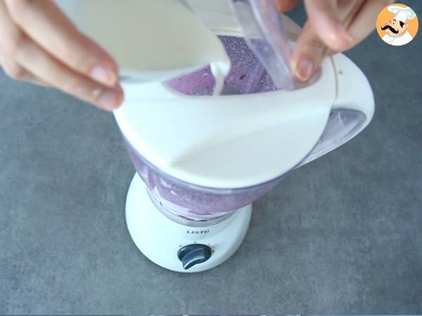Lassi de frutos rojos - Preparación paso 2