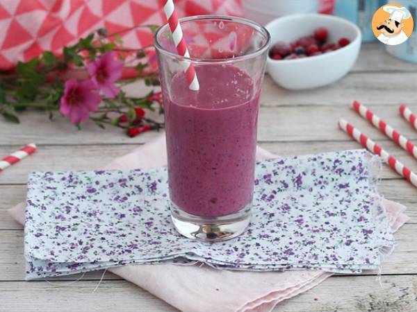 Lassi de frutos rojos - Preparación paso 3