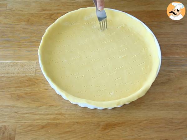 Tarta de higos y crema de almendra - Preparación paso 1