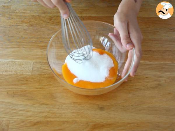 Pastel de chocolate negro mousse - Preparación paso 1