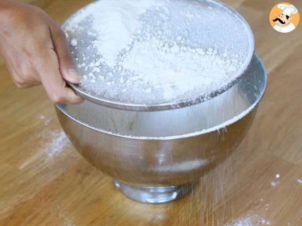 Pastel de coco tres leches brasileño - Preparación paso 3