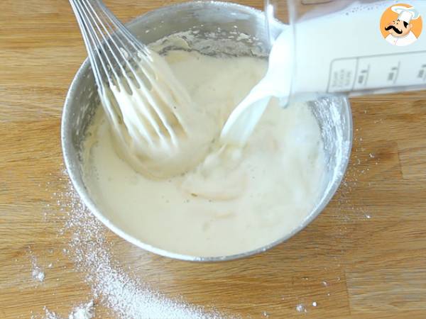 Pastel de coco tres leches brasileño - Preparación paso 4