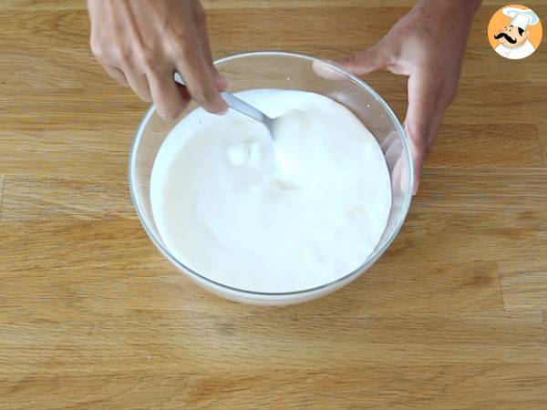 Pastel de coco tres leches brasileño - Preparación paso 6