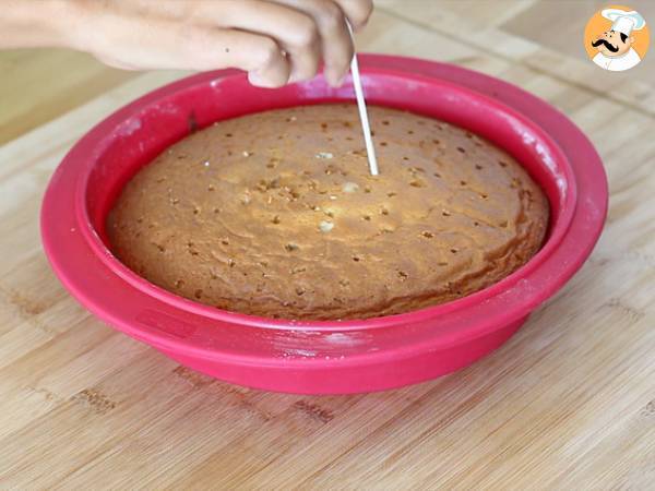 Pastel de coco tres leches brasileño - Preparación paso 7