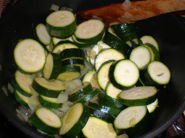 Crema de calabacín {baja en calorías} - Preparación paso 3