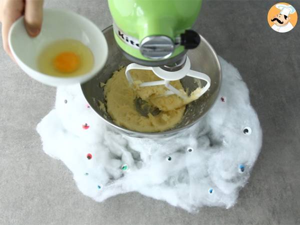 Galletas Halloween Molang - Preparación paso 1