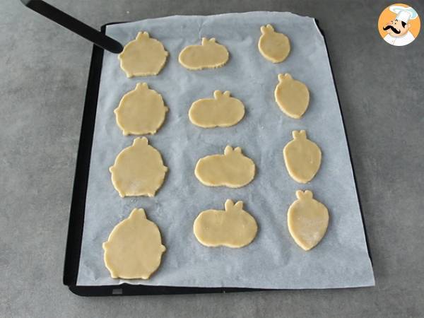 Galletas Halloween Molang - Preparación paso 4