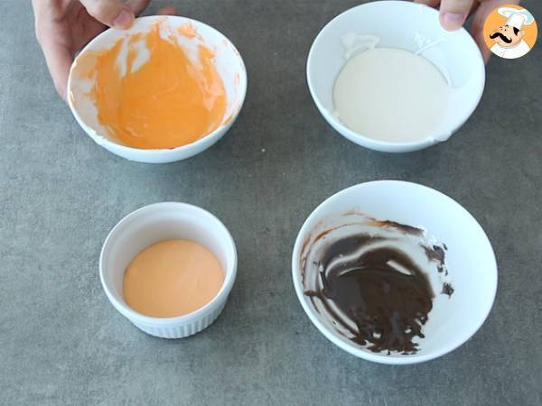 Galletas Halloween Molang - Preparación paso 6