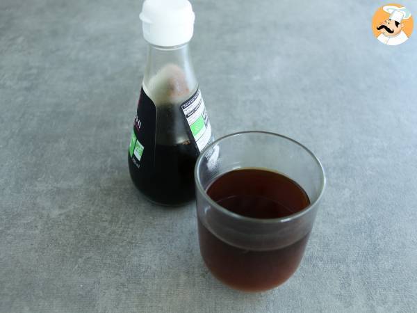 Noodles con pollo y salsa de soja expres - Preparación paso 3