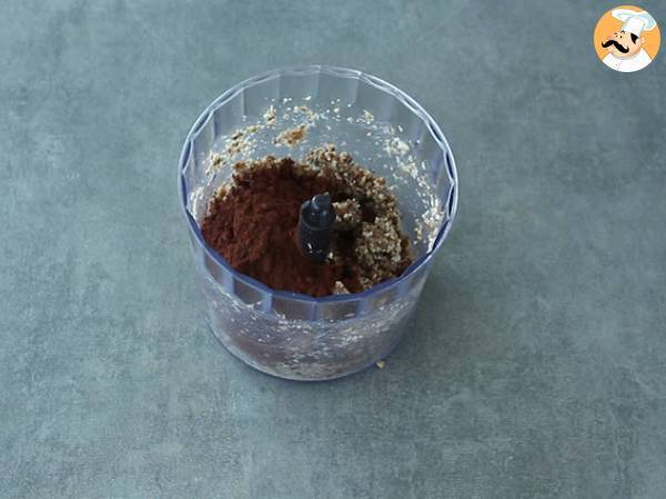 Bolitas energéticas de dátiles y cacao - Preparación paso 3