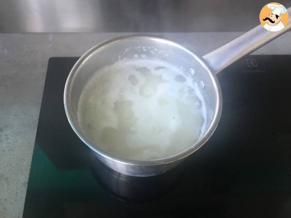 Calabacín al limón con feta - Preparación paso 4