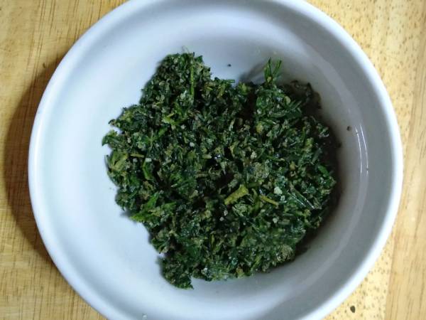 Pollo asado a las hierbas - Preparación paso 2