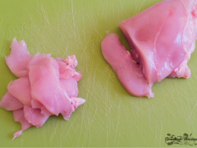 Pollo al Limón al estilo Chino - Preparación paso 1