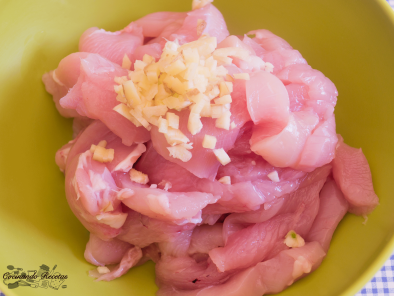 Pollo al Limón al estilo Chino - Preparación paso 2