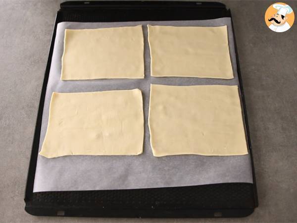 Empanadas de salmón ahumado y queso de cabra - Preparación paso 1