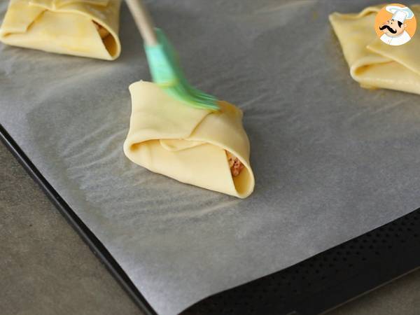 Empanadas de salmón ahumado y queso de cabra - Preparación paso 4