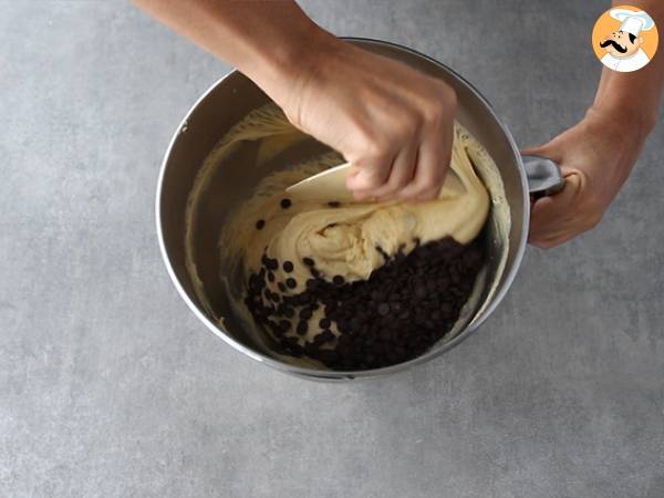Panettone de chocolate (chocottone) - Preparación paso 4