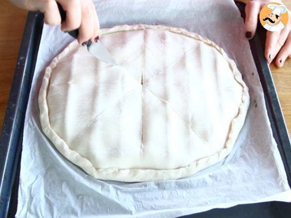 Galette de Reyes frangipane (sin gluten) - Preparación paso 4