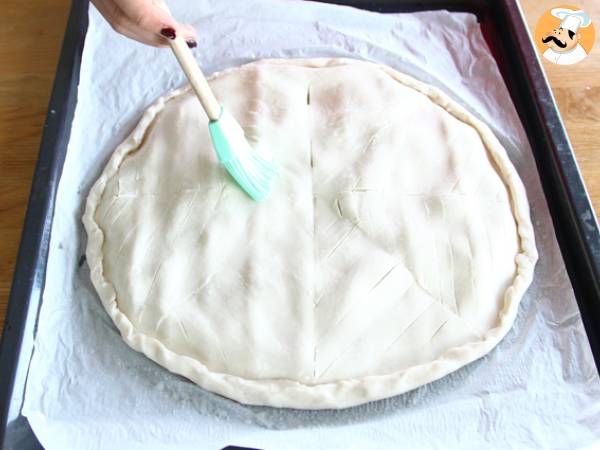 Galette de Reyes frangipane (sin gluten) - Preparación paso 5
