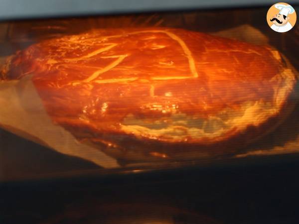 Galette de reyes de queso raclette - Preparación paso 6