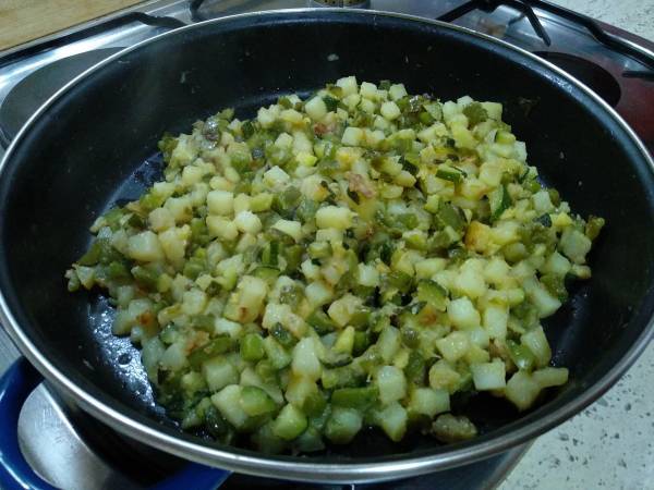 Pisto gallego - Preparación paso 4