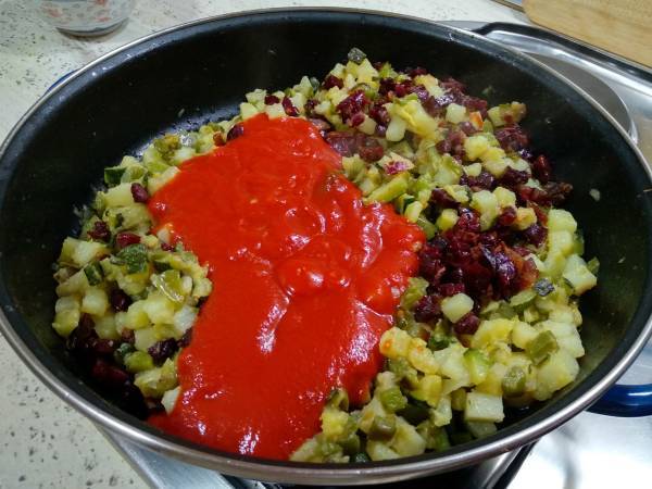 Pisto gallego - Preparación paso 5
