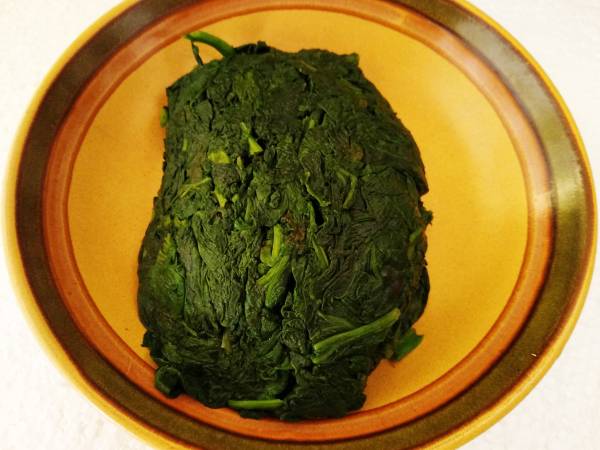 Garbanzos con espinacas (una tapa tradicional en Andalucía) - Preparación paso 4