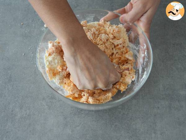 Gnocchi de batata (ñoquis de boniato) - Preparación paso 2