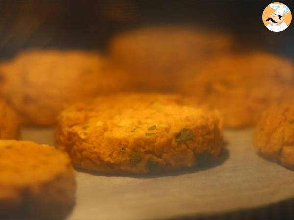 Medallones de lentejas coral (rojas) y zanahoria - Preparación paso 6