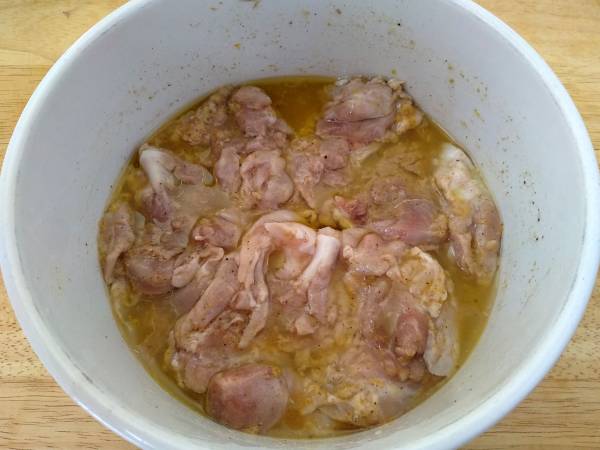 Fajitas de pollo - Preparación paso 1