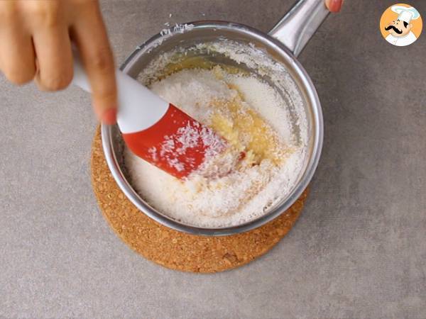 Brigadeiros de coco - Preparación paso 2