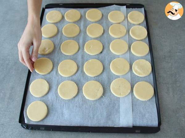 Alfajores argentinos con dulce de leche - Preparación paso 5