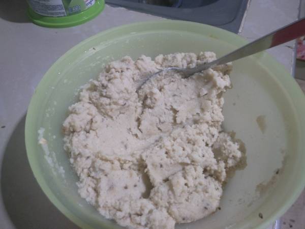 Arepas Dulces - Preparación paso 1