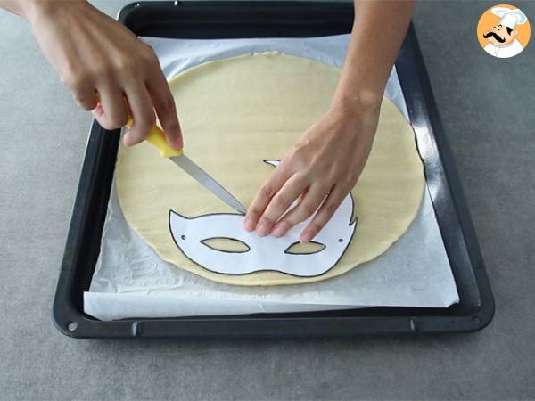 Galletas de carnaval decoradas - Preparación paso 1