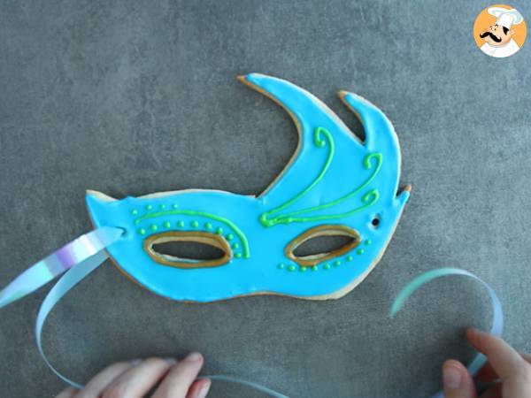 Galletas de carnaval decoradas - Preparación paso 6