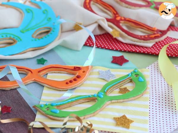 Galletas de carnaval decoradas - Preparación paso 7