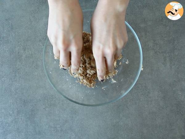 Crumble de manzana (vegano y sin gluten) - Preparación paso 2