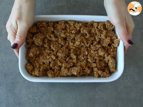 Crumble de manzana (vegano y sin gluten) - Preparación paso 3