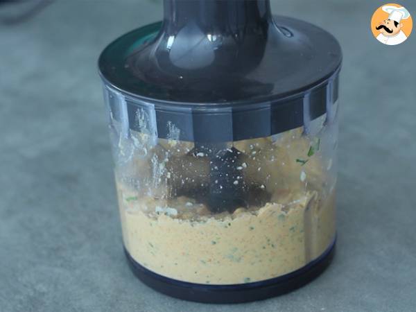 Hummus de zanahoria - Preparación paso 3