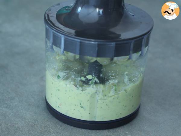 Hummus de aguacate - Preparación paso 2