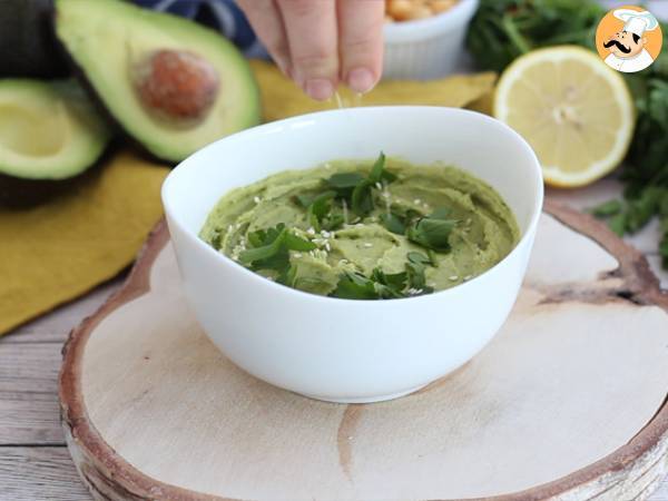 Hummus de aguacate - Preparación paso 3