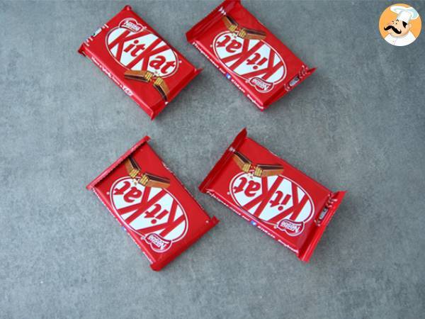 Brownie con Kit Kat ® - Preparación paso 1