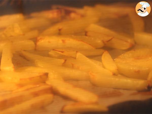 Burritos franceses con salsa de queso - Preparación paso 1