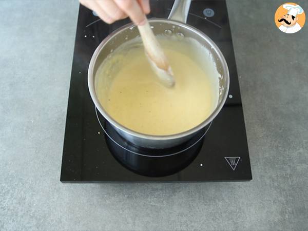 Burritos franceses con salsa de queso - Preparación paso 3