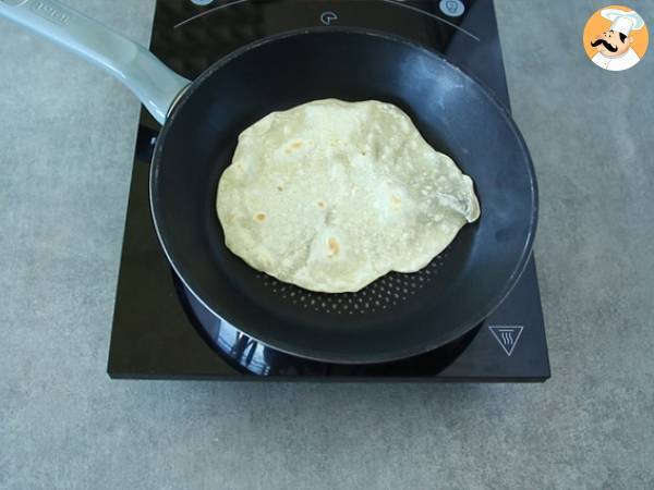 Tortillas de trigo caseras (para tacos y fajitas) - Preparación paso 3