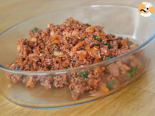Pastel de carne francés (Hachis Parmentier) - Preparación paso 3