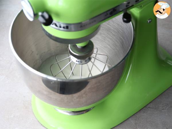 Salsa muselina (mousseline) - Preparación paso 1