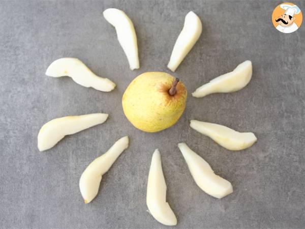 Tartaleta de pera y chocolate - Preparación paso 1