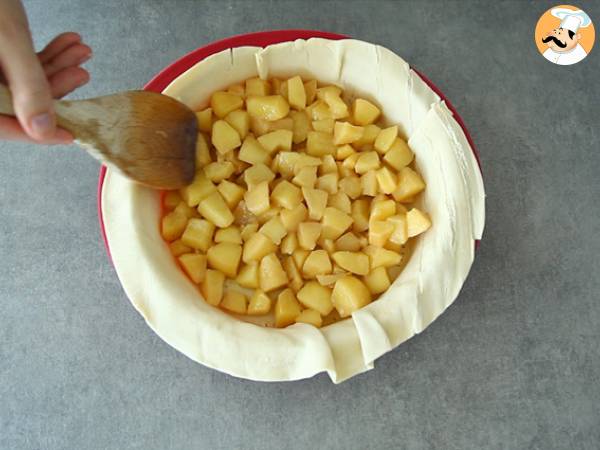 Torta de manzana y canela - Preparación paso 3