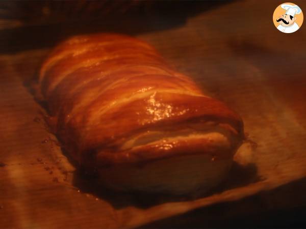 Chocolate en hojaldre trenzado - Preparación paso 3